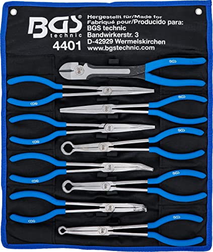 BGS 4401 | Langbeck- / Flach- und Zündkerzen-Stecker-Zangen-Satz...
