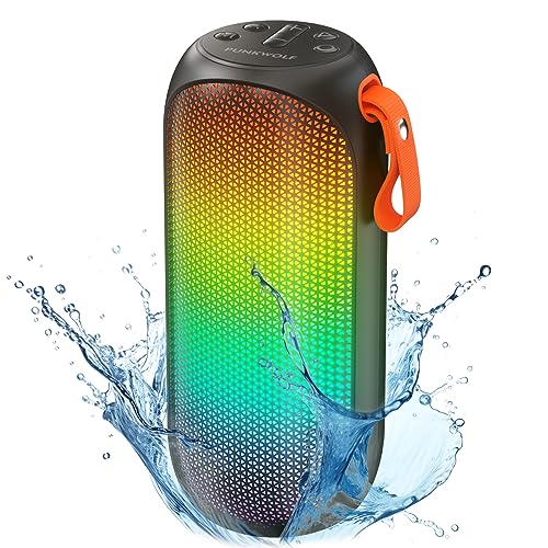 PUNKWOLF Bluetooth Wireless Speaker
