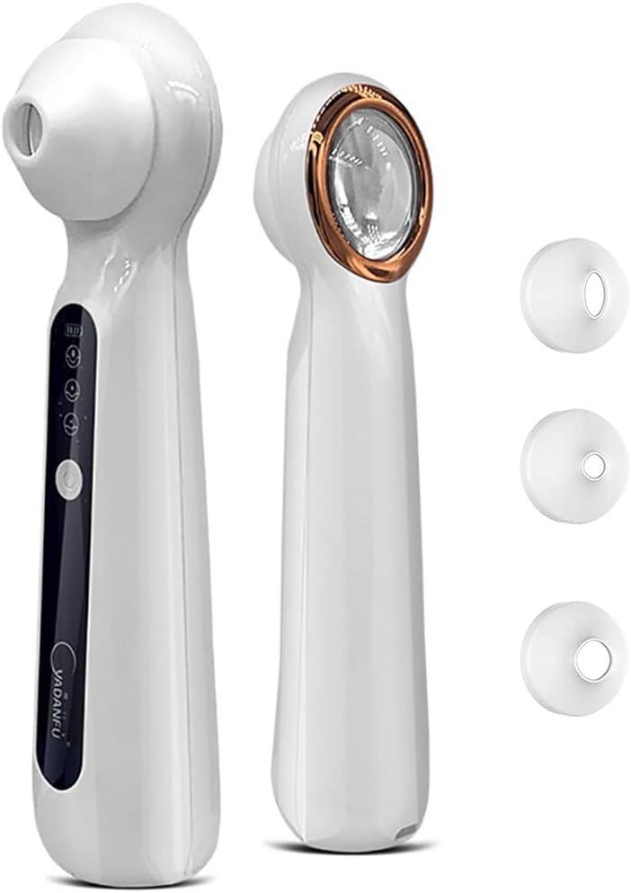Visible Rechargeable Blackhead Remover with Magnifier