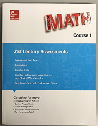 Glencoe Math, Course 1 21th Century Assessments