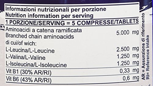 Prolabs Ram 1000 Bcaa - 500 Compresse - 4