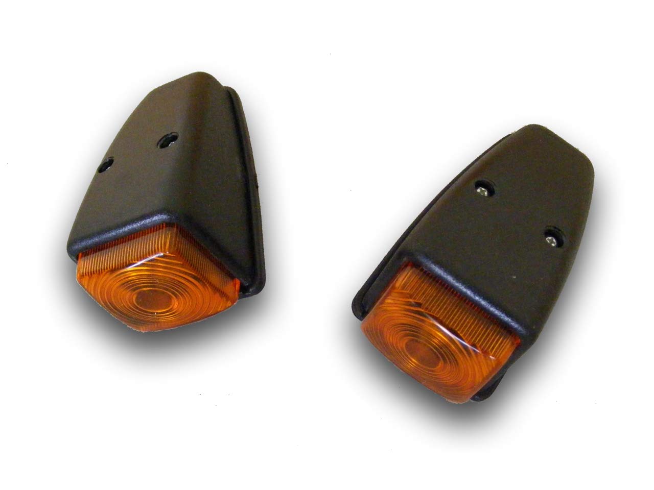 Buy 2 x 12V 24V AMBER/ORANGE/YELLOW SIDE MARKER CAB ROOF LAMPS