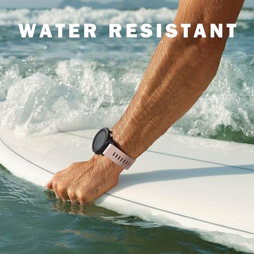 Image of GEAK Compatible with Garmin Forerunner 245 /645 /55 Watch Band /645 /245 Music Band, 20mm Sport Watch Band Compatible with Garmin Vivoactive 6 5 3 /Venu /Venu SQ,Soft Strap for Galaxy Watch 7 /6 /5 /4