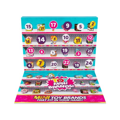 United Pacific Designs 7792: Zuru 5 Surprise Toy Mini Brands 24 Surprise Pack In Color Box