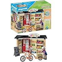 PLAYMOBIL Country 71250 Tienda de Granja 24 Horas, Bicicleta con