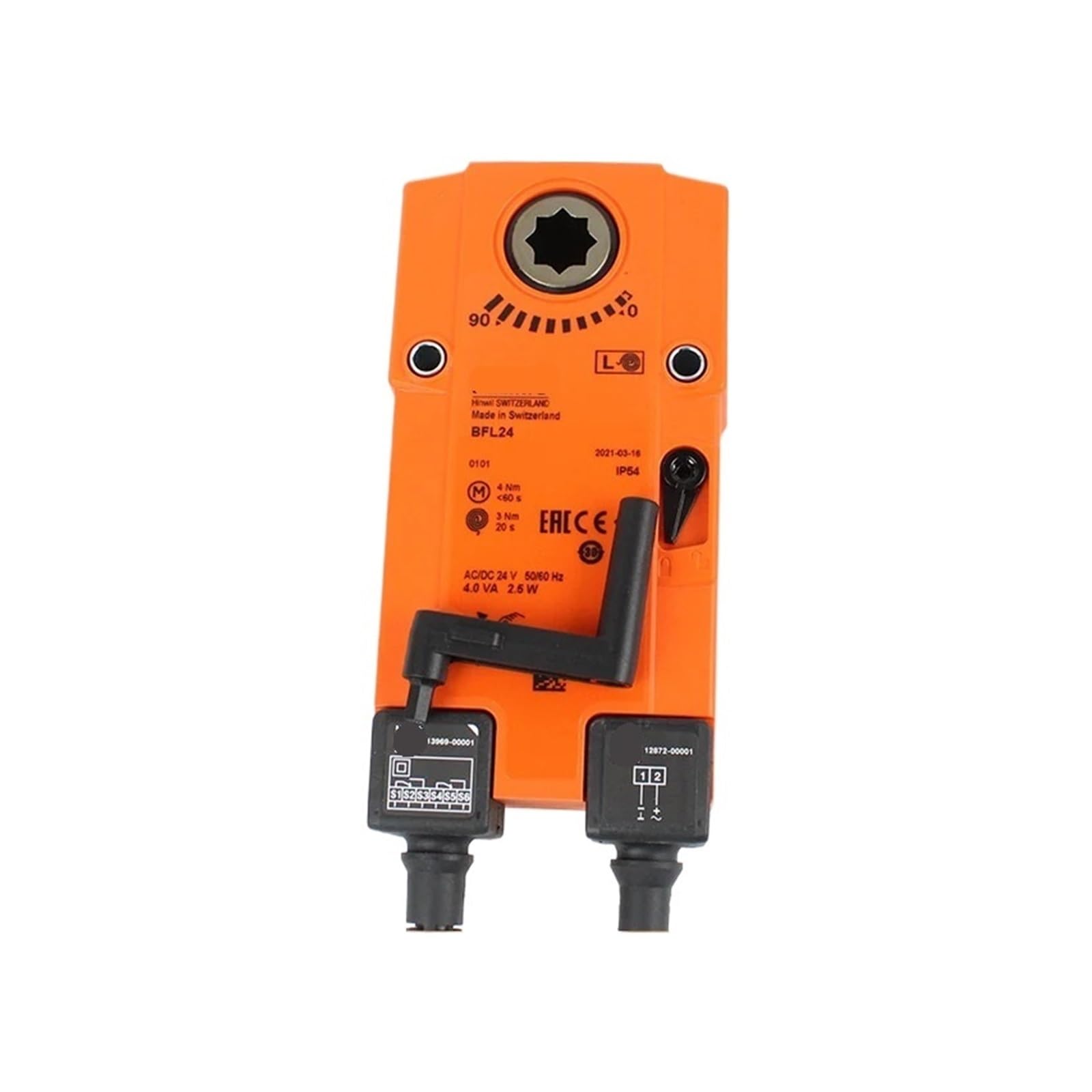 BRODEFUP BFL24 BFL24-T 4Nm AC/DC 24V Ventilation drive Valve actuator(BFL24-T)
