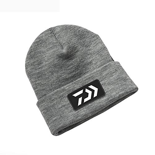 Daiwa Fishing Knit Beanie D-Vec-Knit Roll Up Beanie Grey