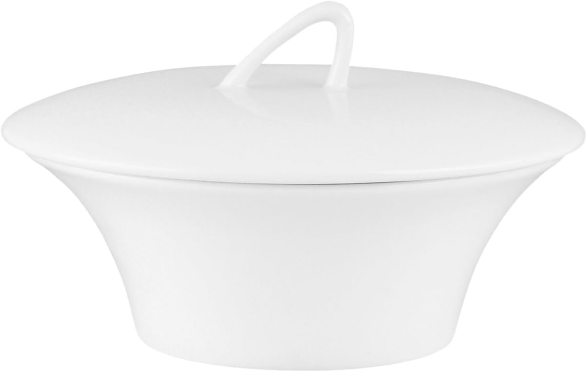 – Sugar Bowl, Porcelain, White 14x12 cm