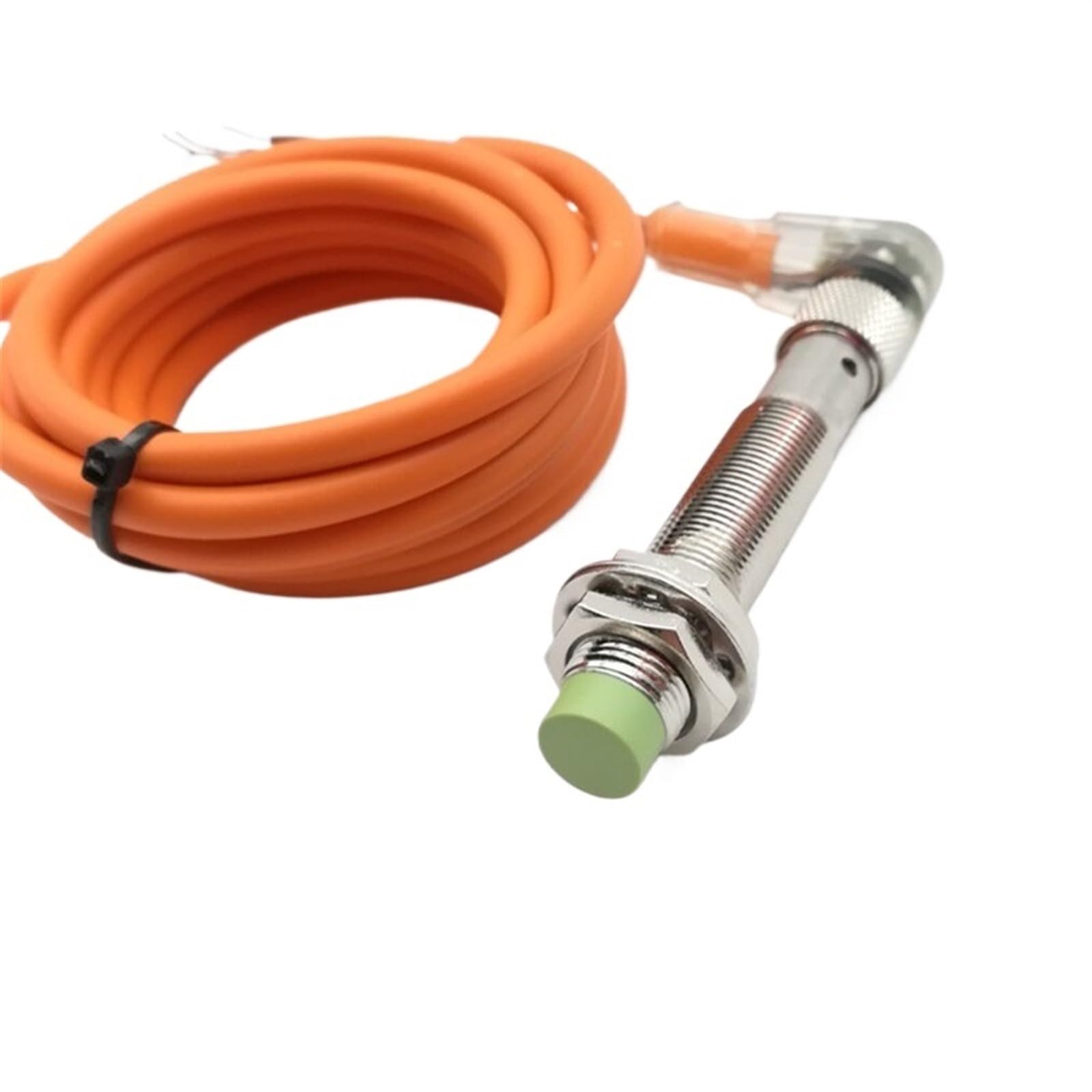Sensor inductivo PNP M12: detección precisa de 4mm con conector