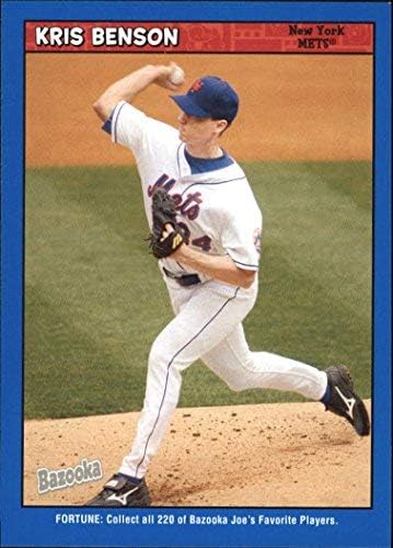 2006 Bazooka Blue Fortune #154 Kris Benson MLB Baseball Trading Card