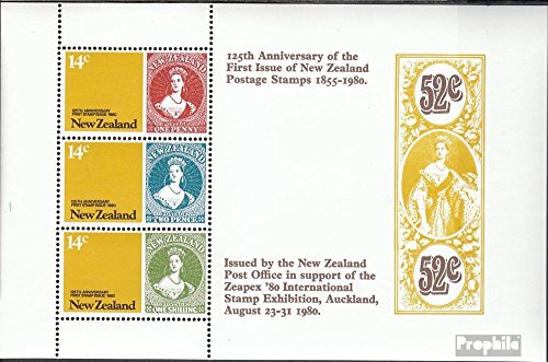 Prophila Collection Nuova Zelanda Michel.-No..: Blocco 4 (Completa Edizione) 1980 Francobolli Nuova Zelanda (Francobolli per i Collezionisti) Francobollo sul Francobollo