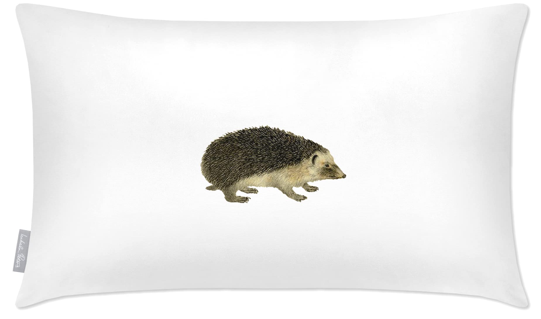 Izabela Peters Outdoor Cushions Waterproof, 60 x 40 cm, Filled Outdoor Cushion, Hedgehog - White, Garden Furniture Cushions, Outdoor Seat Cushions, Garden Chair Cushions โ image 1