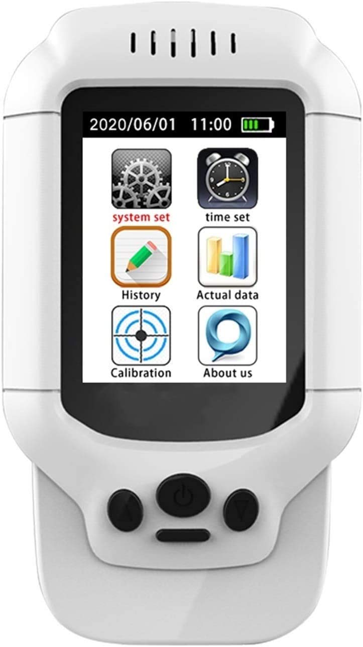 Monitor de Calidad del Aire 3 ° Amy, medidor de ozono co2, probador O3, analizador de Gases de Aire, Detector de concentración de ozono con Sensor de ozono, portátil, Conveniente