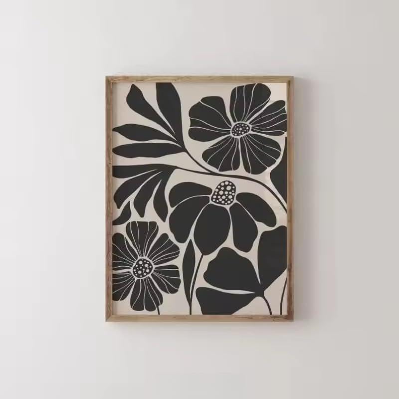 Decoración de pared abstracta LMAIWANG para renovar estancias apagadas con lienzo de 30x45cm