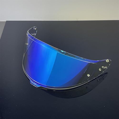 Miniatura 4 de Z8 Shield Visor Reemplazo Para SHOEI RF1400 NXR2 CWR-F2 Escudo facial Protección UV visera casco moto (Revo Clear Blue-día y noche)