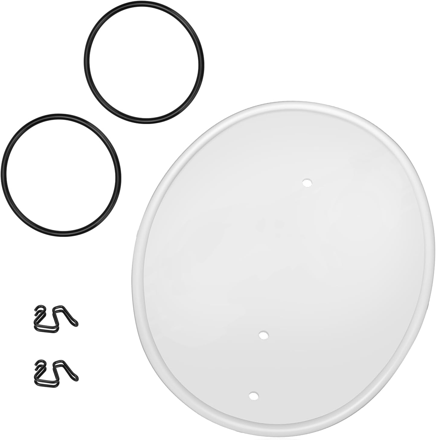 M MATI White Front Number Plate with Clips & Bands for Honda Z50R 1979-1987 64111-181-000 64112-181-010 64113-116-690ZD 64113-116-690ZB 64113-116-690WF