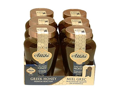 Attiki Miel Griega 16 Onzas Líquidas