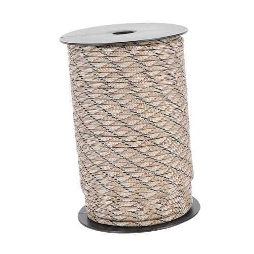 KICHOUSE High Strength Survival Rope 4mm Diameter for Tent Mountaineering Rescue