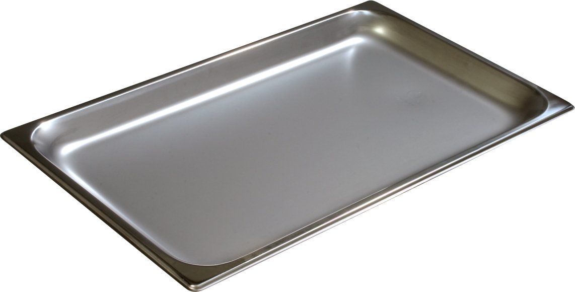 Carlisle FoodService Products DuraPan Food Pan, Full Size Stainless Steel Container for Storing and Serving Food in Commercial Kitchen, 3.6 Qt, 6 Count