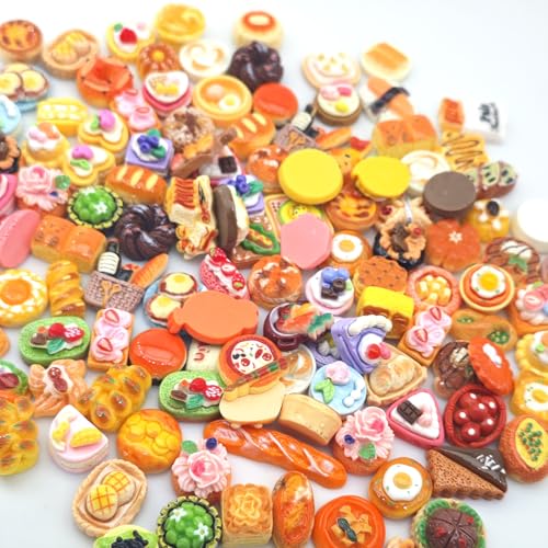 Tartelette miniature en résine pour maison de poupée et jeu de cuisine enfant