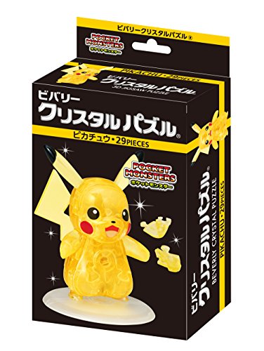 Beverly Pokemon Xy Crystal 3D Jigsaw Puzzle - Pikachu (29 Piece) #TOP1