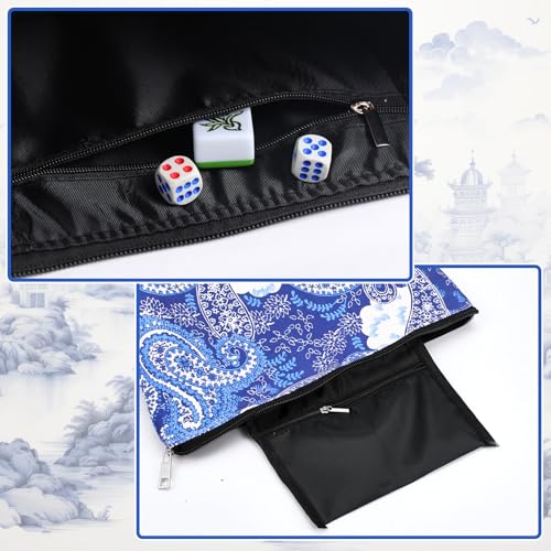 Bolsas para fichas Mahjong Americanas 13x7.8 pulg miniatura 4