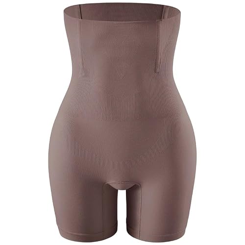 Furundly Shapewear Shorts Women High Waist Tummy Control Shaper Shorts