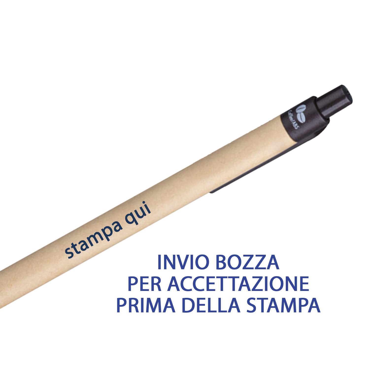 Penne Personalizzate In Cartone Riciclato E Paglia | Gadget Ecologici Per Aziende, Eventi, Matrimoni