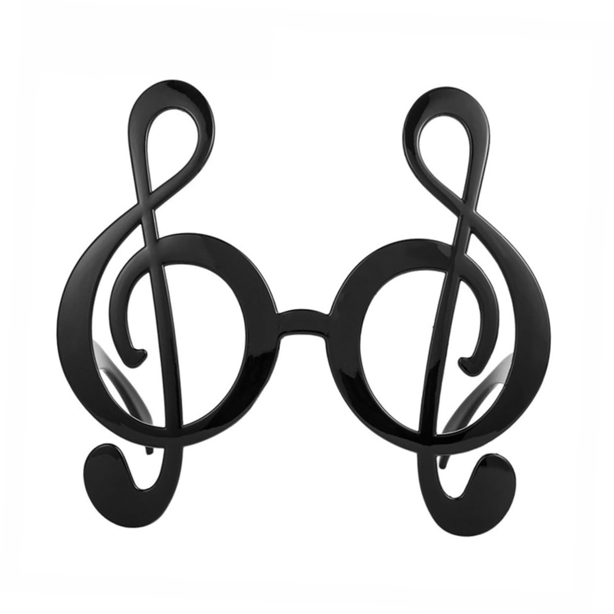 PRETYZOOM Beautiful Note Glass for Concert Funny Glass for Creative Note Glasses Party Music Rave Decor