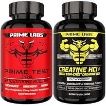 Prime Labs Prime Test Pro + Creatine HCl Capsules