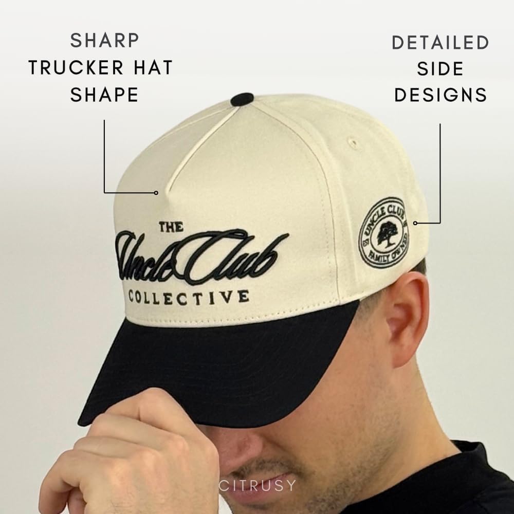 Vintage Mom & Dad Trucker Hats | Men & Women | Kids Grandpa Boy Mom Girl Dad Hats | Country Western | Cotton | Snapback