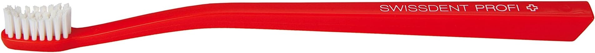Swiss Dent Professional Whitening Toothbrush, Soft Red