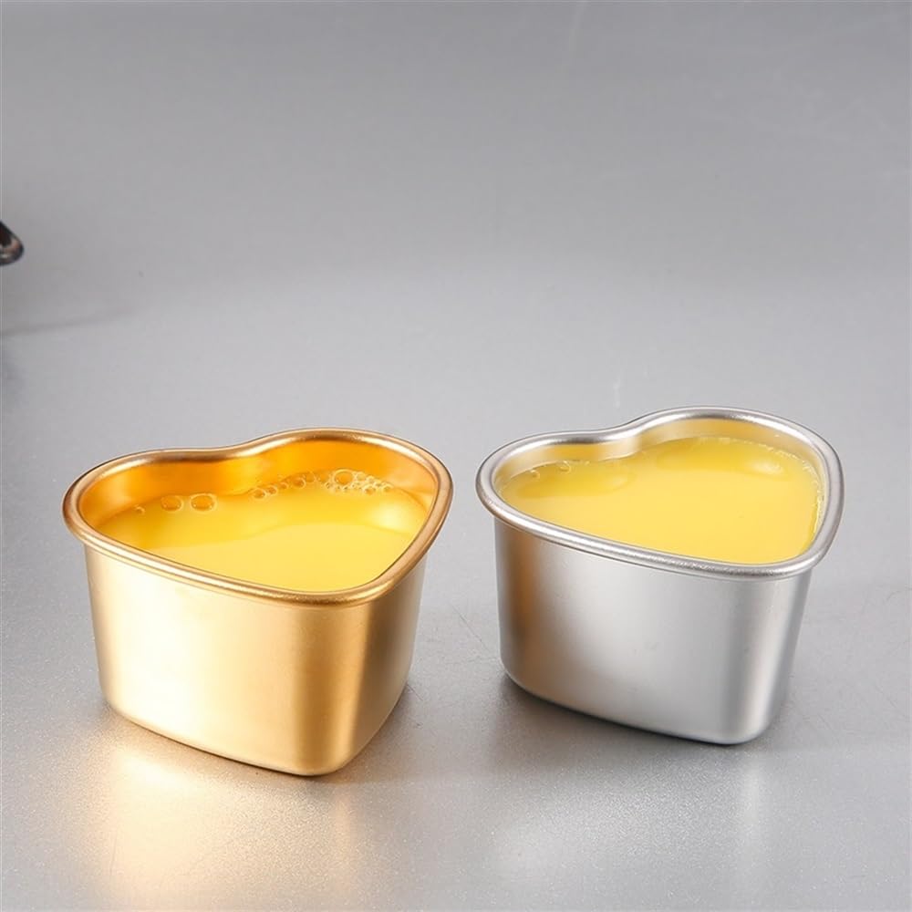 YHNNH Sauce à sauce for barbecue occidental en acier inoxydable 304(Gold,Silver)