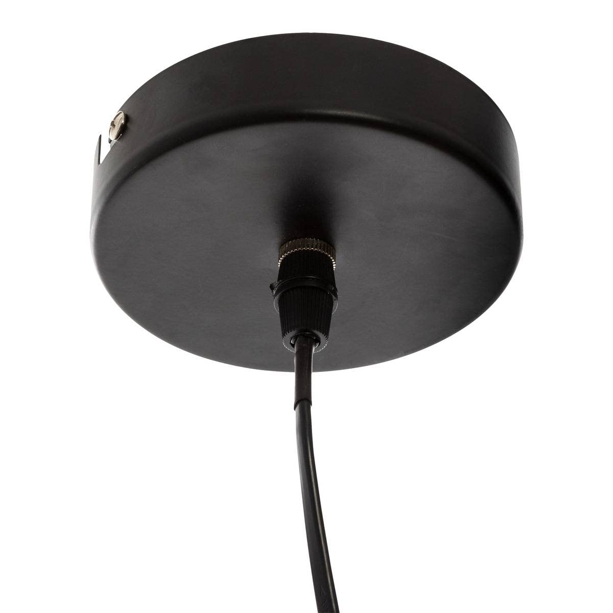 Atmosphera - Suspension Fleur - métal - noir - D57 cm