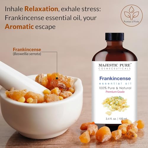 Image of Majestic Pure Frankincense Essential Oil for Diffuser - 3.4 Fl Oz