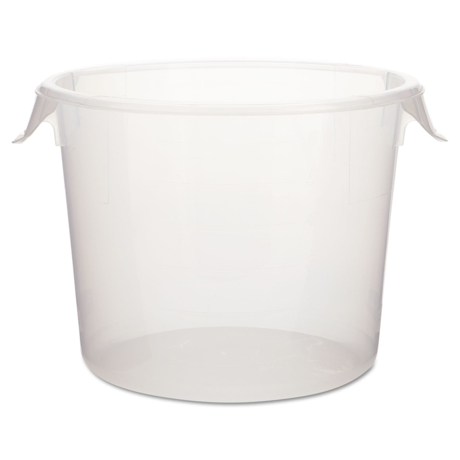 Rubbermaid FG572324CLR 6 Qt Round Storage Container Clear-picture-18