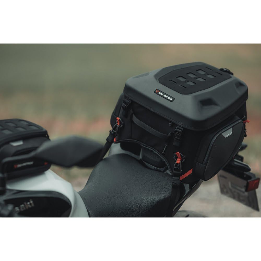 Pro Rearbag Tail Bag 1680D Ballistic Nylon. Black/Anthracite. 22-34 l.