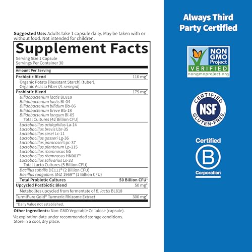 Garden of Life Dr. Formulated Probiotics Sport+ for Athletes, 50B CFU, 30ct - image 5