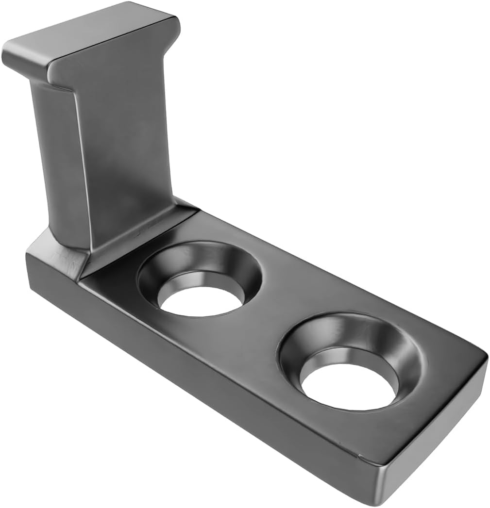 Brixwell 62-824 Pivot Bar Side Mount Metal Construction 1-1/4" Length 21/32" Height 1/2" Hole to Hole Space Window Balance Hardware Gray Finish