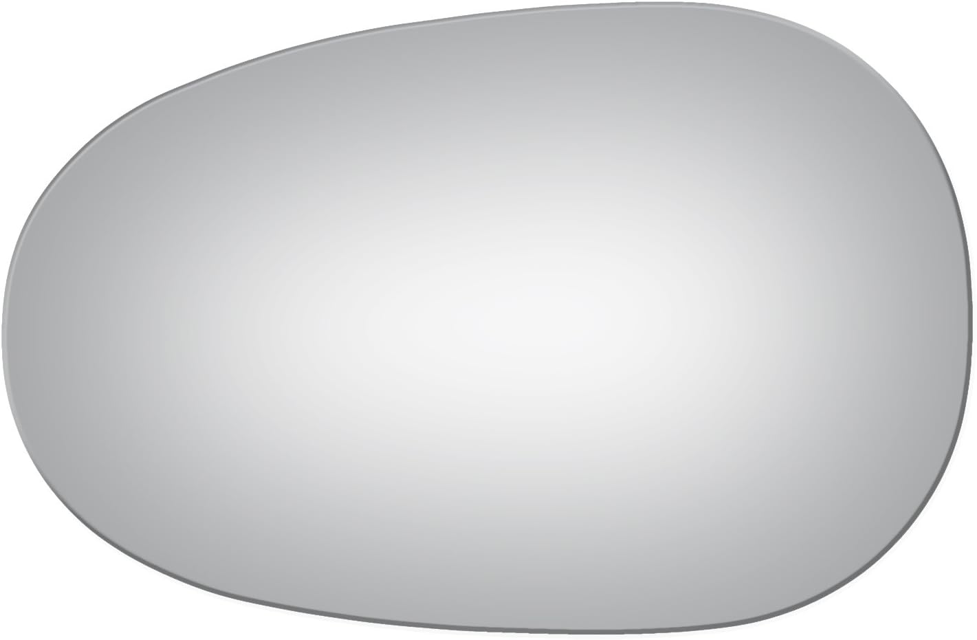 Burco 2537 Left Side Manual Mirror Glass for Mazda Miata, Suzuki X-90