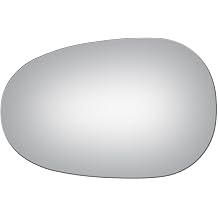 Burco 2537 Left Side Manual Mirror Glass for Mazda Miata, Suzuki X-90