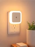 LED Night Lights Plug into Wall, Smart Light-Sensing Control Nightlight Plug in Lamp, Energy Saving, Square, Warm Ligh