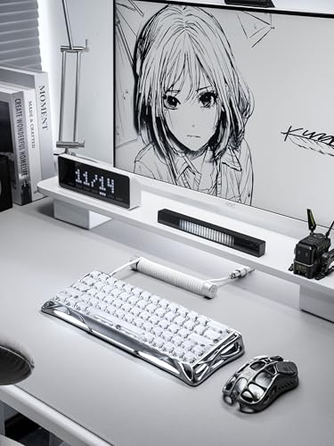 Image of GravaStar Mercury V60 Pro 60% HE Magnetic Gaming Keyboard, True 8kHz Polling Rate, 0.125ms Latency, Dynamic Rapid Trigger, 0.005mm Adjustable Actuation, Full Aluminum Frame