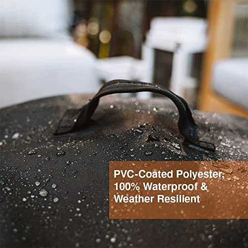 Solo Stove Bonfire Shelter Protective Fire Pit Cover or Shelter for Round Fire Pits Waterproof Cover for Outdoor Firestove Fire Pit Accessories for Outside Cooking Camping and Outdoors - Image 3
