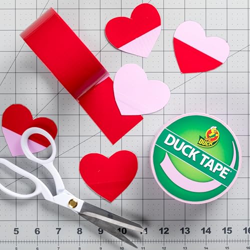 Image of Duck Brand 1265016 Color Duct Tape, Neon Pink, 1.88 Inches x 15 Yards, Single Roll