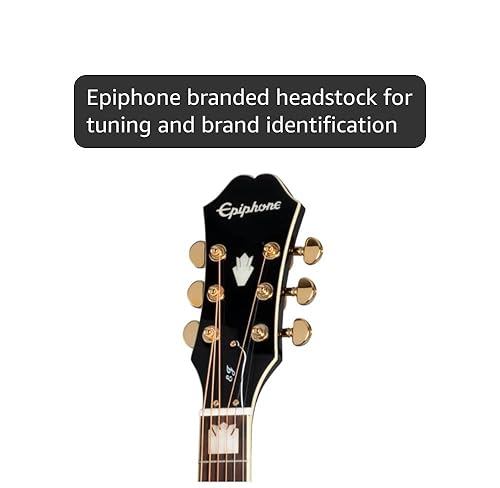 Amazon.com: Epiphone J200 EC Studio Acoustic Electric Solid Top