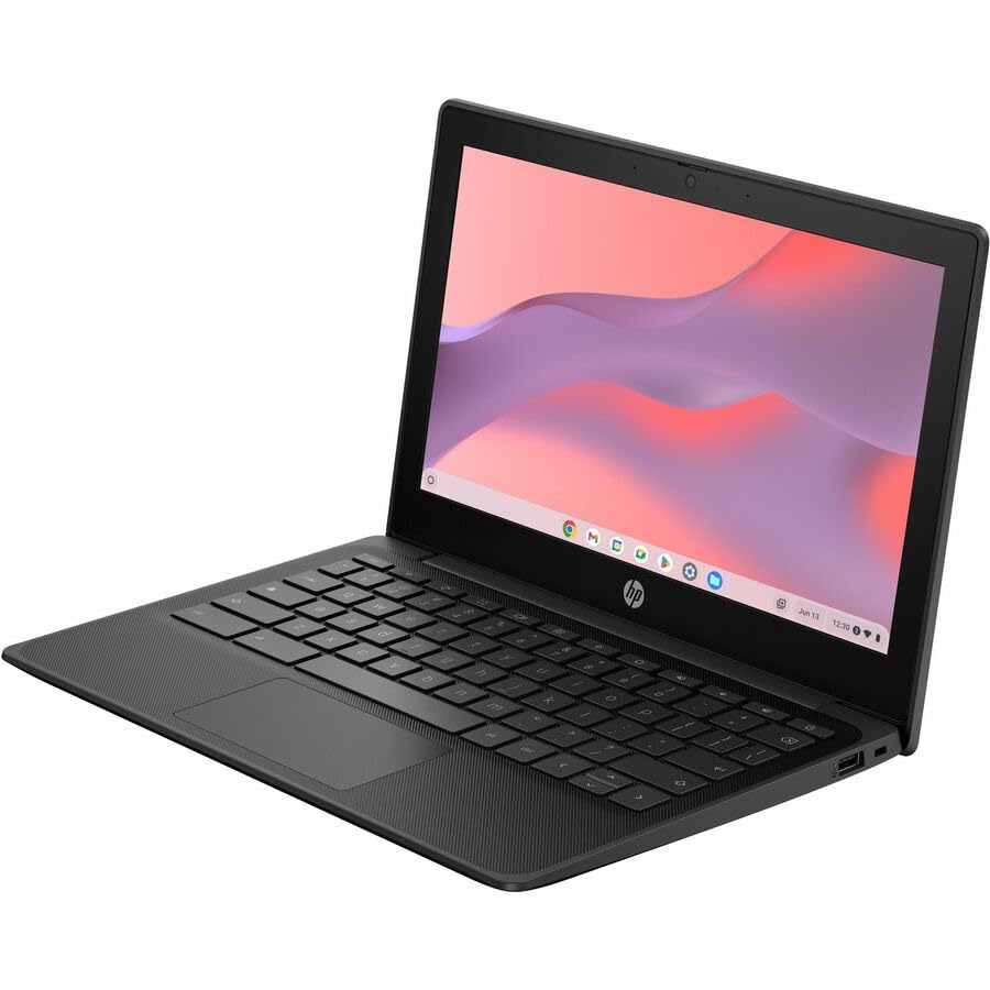 Image of HP Fortis G1m 11.6 inch HD 1366 x 768 Touchscreen Chromebook ARM Cortex A76 /A55 8GB RAM 64GB eMMC ARM Mali G52 MP2 Jack Black - Cortex A76 /A55 - Mali G52 MP2 Graphics - 11.6 inch HD Display - 8GB LPDDR4x RAM