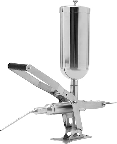 Miniatura 2 de Máquina de llenado manual de churrera de acero inoxidable con capacidad de 5L, máquina de llenado de churrera de acero inoxidable, uso comercial y