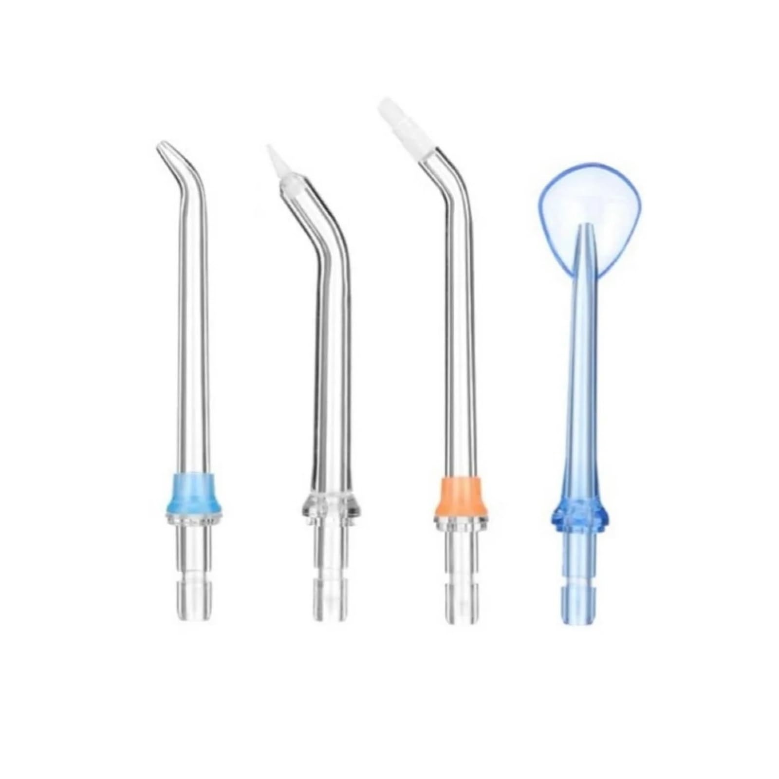 Compatible Con Puntas De Hilo Dental SOOCAS W3 Pro W3 W1 Piezas del regador oral | Boquillas de repuesto, for SOOCAS W3/W2/G1, puntas de irrigador oral, empotradas(4pcs MIXED)