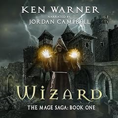 Wizard Audiolibro Por Ken Warner arte de portada